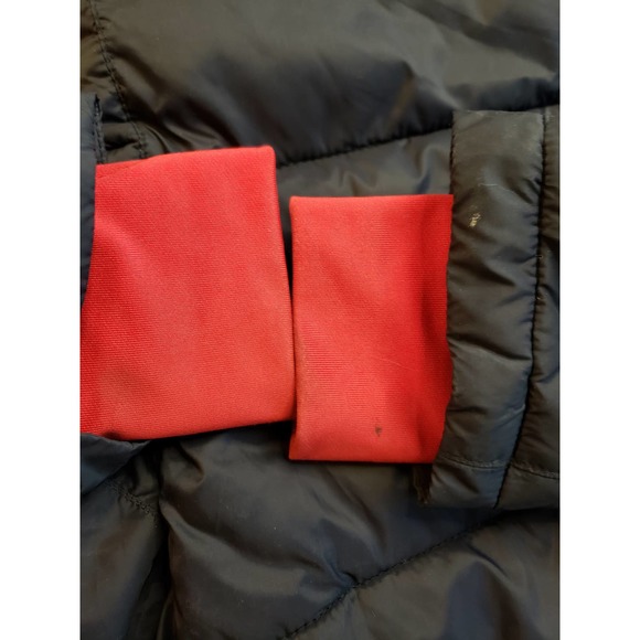 Spyder Boys Black and Red Therma Puffer Full Zip Jacket size 4 - Picture 4 of 5